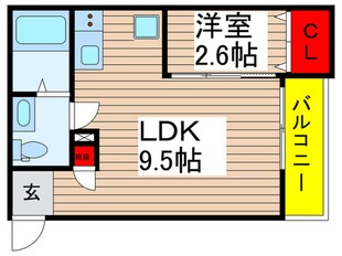 VAUhouse駅前の物件間取画像